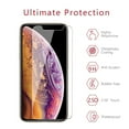 thumbnail image 2 of [2-Pack] iPhone XS Max Screen Protector, Screen Protector For 6.5" iPhone XS Max, Njjex 9H HD Ultra Clear Anti-Bubble Scratch Proof Tempered Glass Screen Protector For iPhone Xs Max 6.5" 2018, 2 of 5