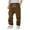 Brown, variant on Tdoqot Boys Sweatpants with Pockets- Baggy Drawstring Casual Elastic Waist Jogger Pants Gray Size 12
