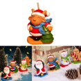 thumbnail image 4 of Decoración de s de Navidad de de múltiples formas Cera sin perfume Decorativa Hogar Dormitorio Oficina de té Árbol de Navidad alces, 4 of 9