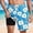 A594 Blue, variant on Pineapple Print Quick-Dry Swim Shorts for Men 2-in-1 Compression Liner Board Shorts Elastic Waist Summer Beachwear Trunks with Pockets Vacation Outfits