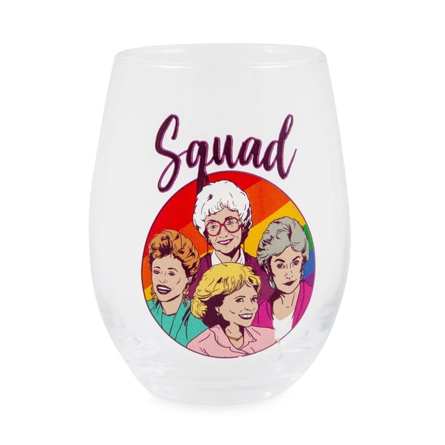 Copa de vino sin tallo Silver Buffalo The Golden Girls 600 ml