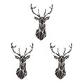 thumbnail image 2 of Youkk Personalized Home Style 3D Mirror Wall Stickers For Creating Unique Decor Self Adhesive Living Space black XXL 3Set, 2 of 6