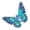 Blue, variant on HUANLEDASH Women Brooch Retro Butterfly Shape Dripping Oil Emerald Rhinestone Decor Anti-slip Suit Coat Collar Hat Scarf Decoration Clothes Pin Prom Party Garment Jewelry