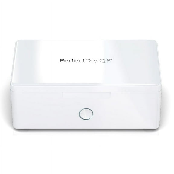 PerfectDry Q.R. 45 min. Ultra Fast Hearing Aid Dryer & Dehumidifier Accessory | Dry Box Kit | Removes Sweat & Moisture from Hearing Aids, Airpods, Wireless Earbuds, Ear Amplifiers, Cochlear Implants