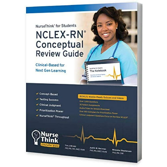 Pre-Owned NurseThink NCLEX-RN Conceptual Review Guide, 9780998734743, 0998734748, Paperback,