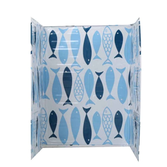 Kitchen Printing Gas Cooker Stove Range Protector Baffle baffle Gas cooker Dam-Board Oil Insulation Splash Scald Guard Board