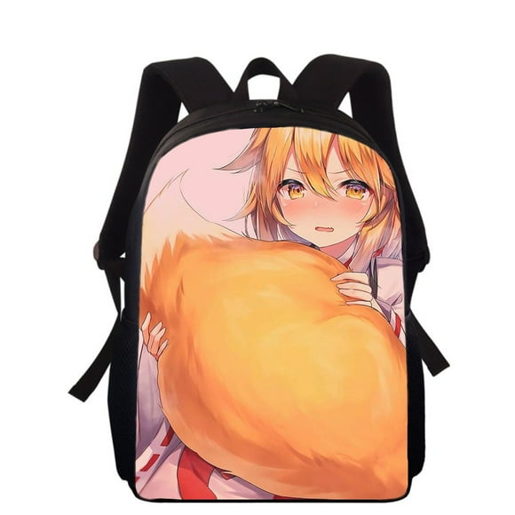 the helpful fox senko san Kids Backpack Bags for Boys Girls Back Pack Students School Book Bag