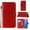 Red, variant on Galaxy S11E Case,Galaxy S20 Wallet Case, Embossed Butterfly PU Leather Credit Card Holder Slots Full Body Protection Kickstand Flip Shockproof TPU Phone Cover for Samsung Galaxy S20/S11E,Red