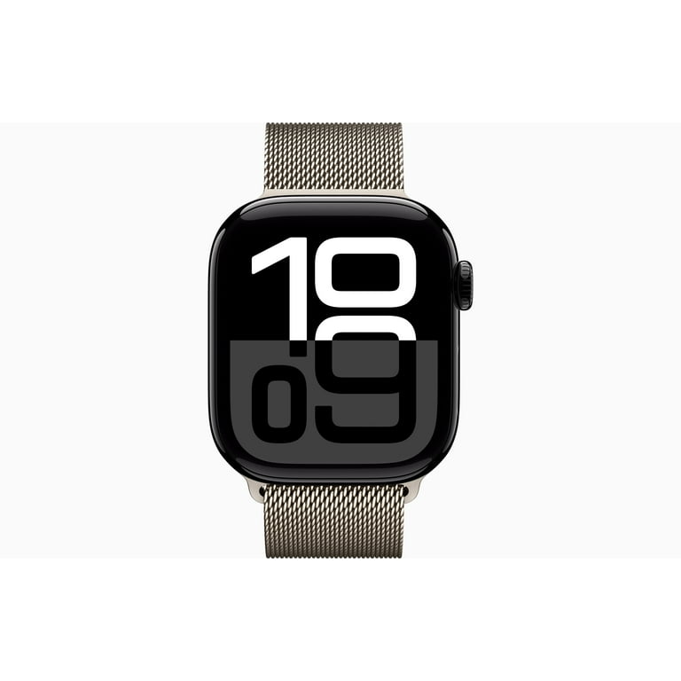 Restored Apple Watch Series 10 GPS 42mm Jet Black Aluminium Case