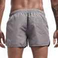 thumbnail image 4 of HAJWOH Men's Shorts Pants Casual Swimwear Lining Breathable Beach Shorts for Swimming & Running, 4 of 4