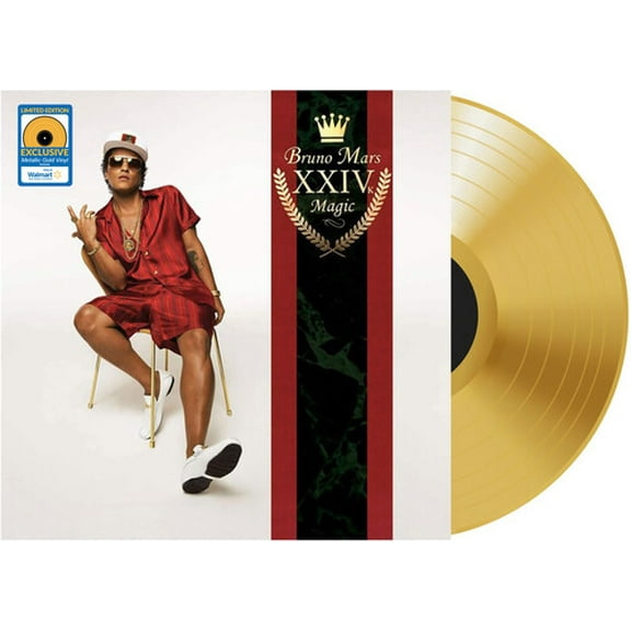 Bruno Mars - 24K Magic (Walmart Exclusive) - Metallic Gold Vinyl