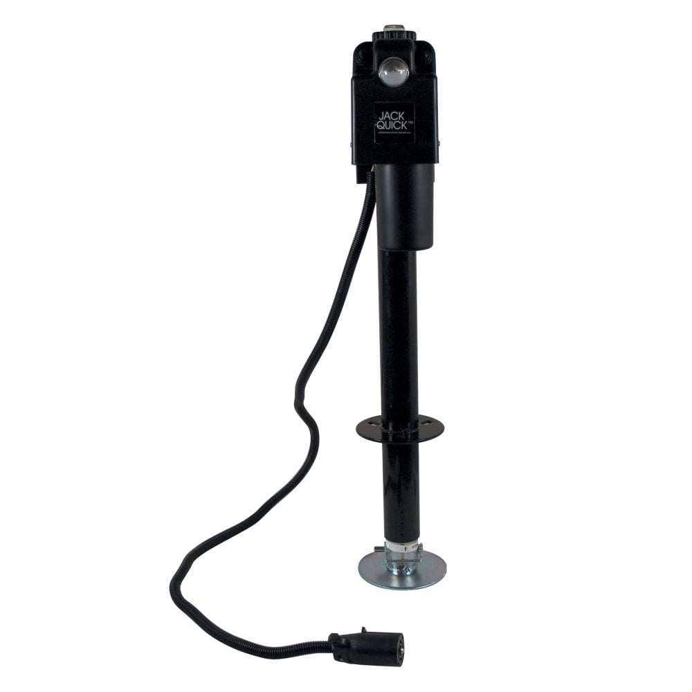 Quick Products JQ3500B7P Power AFrame Electric Tongue Jack with 7