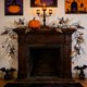 thumbnail image 1 of Halloween Black Leaves Garland Halloween Floral Garland Black Flower Garland, 1 of 6