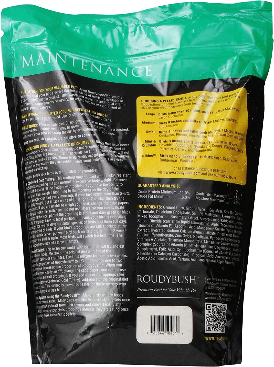 MAINTENANCE MINI 25LB