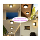 thumbnail image 4 of Lamparas pared Exterior Moderna,3000k IP65 Lab.g negro, 4 of 5