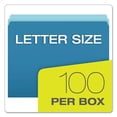 thumbnail image 4 of "Colored File Folders, Straight Tabs, Letter Size, Blue/Light Blue, 100/Box | Bundle of 2 Boxes", 4 of 5