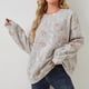 thumbnail image 5 of Sudaderas para mujer con estampado 3D de hojas de arce y sudaderas Realtree con cuello redondo y manga larga sin capucha, ropa gráfica Y2k, 5 of 5