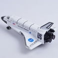 thumbnail image 3 of 8 Inch Alloy Force Control Space Shuttle Model with Light & Sound Toy Plane Gift for Children, 3 of 7