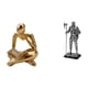 thumbnail image 1 of Estatua Abstracta De Caballero Pensador, Decoración Para Mesa, Sala De Estar, Estantería De Oficina, Entrada, Chimenea, Dormitorio, Decoración Del Hogar, Regalo De Inauguración De La Casa., 1 of 8