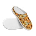 thumbnail image 3 of Kdxio Pumpkins And Sunflowers A Women's Men's Slippers Plush Slip-On House Slipper for Winter Indoor Soft Cushion Non-slip Fluffy Slides Slippers-35/36, 3 of 7