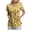 Z2-Yellow, variant on felwors Scrubs for Women Tops Animal Print Shirt V Neck Cartoon Pattern Short Sleeve Nursing Uniform with Pockets (Light Green, XXXL)