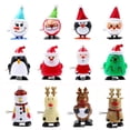 thumbnail image 1 of De Juguetes De Cuerda De Dibujos Animados, Juguetes De Cuerda De Papá Noel, Regalos De Navidad Para Niños 12 Uds. Yuarrent HA038044-00, 1 of 6