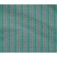 thumbnail image 4 of oneOone Cotton Flex Fabric Geometric Sign|Triangle & Stripe Block Print Fabric BTY 40 Inch Wide, 4 of 4