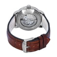 thumbnail image 3 of Zeppelin LZ-120 Bodensee Leather Strap Beige Open Heart Dial Automatic 81661 Men's Watch, 3 of 3