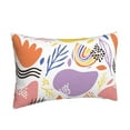 thumbnail image 4 of LNWH Rectangle Pillow Cover, Modern Abstract Graffiti Elements Pattern Cushion Covers Pillowcase for Couch Bedroom Sofa, 20"x30", 4 of 8