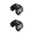 thumbnail image 2 of Bolsa trasera para ciclismo Eigraketly Alforja para bicicleta 30L Negro 2piezas, 2 of 6