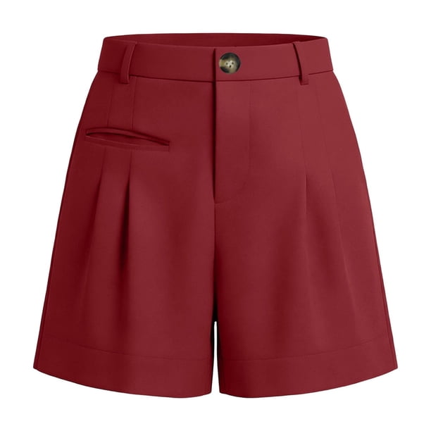 pull on dress shorts women Dorkasm Linen Shorts Women High Waist Lounge Pull on Clothes Wide Leg Beach 2026 Drawstring Short Loose Fit Casual Summer Shorts with Pockets Blue L,