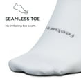 thumbnail image 3 of Feetures High Performance Ultra Light Cushion Quarter Sock - Moisture-Wicking Athletic Socks - White, M (1 Pair), 3 of 5