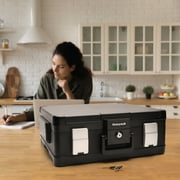 Honeywell Safes .39 Cf Lite Weight Key Lock Waterproof & Fire Safe Chest, Handle, A4 Letter & Legal