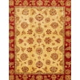 thumbnail image 1 of Ahgly Company Machine Washable Indoor Rectangle Abstract Orange Red Area Rugs, 2' x 5', 1 of 7