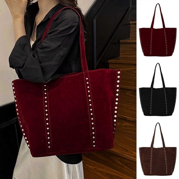 ibiyuan Shoulder Bag For Women Large Capacity Stylish Shoulder Tote Purse for Women, Lightweight Casual Daily Handbag for Everyday Carry Grandma Gifts