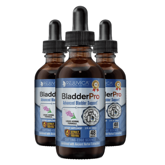 BladderPro - Herbal Bladder Supplement for Men & Women w/ Pumpkin Seed | by Rejuvica Health | 3-Pack