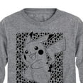 thumbnail image 3 of Pokémon - Pikachu Pattern - Youth Long Sleeve Graphic T-Shirt, 3 of 5
