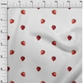 thumbnail image 2 of oneOone Polyester Lycra Fabric Strawberry Fruit Print Fabric BTY 56 Inch Wide, 2 of 4