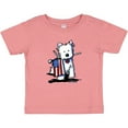 thumbnail image 3 of Inktastic US Flag Westie Boys or Girls Baby T-Shirt, 3 of 5
