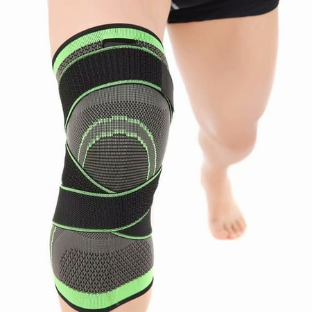 - Adjustable Knee Pad, Support Gym Strap Protective Wristband Knee Pad Weaving Sports Bondage, Elbow Protect Brace, Sport knee Bondage M