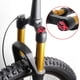 thumbnail image 4 of Tapa De Bloqueo De Horquilla Cubierta de bloqueo de suspensión de horquilla de bicicleta de montaña Tapa de hombro delantera de bicicleta duradera, 4 of 4