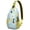 Daisy, variant on Strawberry Lover’s Lightweight Travel Sling Backpack with Cute Red Berry Pattern, Multi-Functional Shoulder Backpack for Cycling, Hiking, and Daily Commute