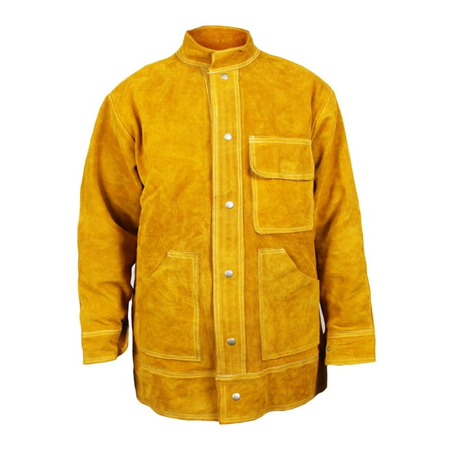 Vêtements de Soudage en Cuir d'Été Premium pour Hommes Résistants TG