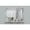 Silver, variant on Silver Lighted Full Length Mirror: 63"x24", 22 Led Bulbs, 3 Color Modes & Brightness, Aluminium Frame, For Bedroom Living Room Vanity 63x24x1 Inch Silver, Brightness Levels, Aluminium, Dressing
