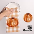 thumbnail image 5 of Fall Kitchen Towels Set of 2,18x26 Inch Pumpkin Hand Towels Hello Fall Decorations for Home Seasonal Autumn Thanksgiving Home Kitchen Decor Dishcloth, 5 of 6