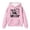 00-Pink1865, variant on Oiyii Big Girl's Big Sister Hoodie Letter Graphic Long Sleeve Pullover Top Warm Cozy Hooded Sweatshirt,Purple