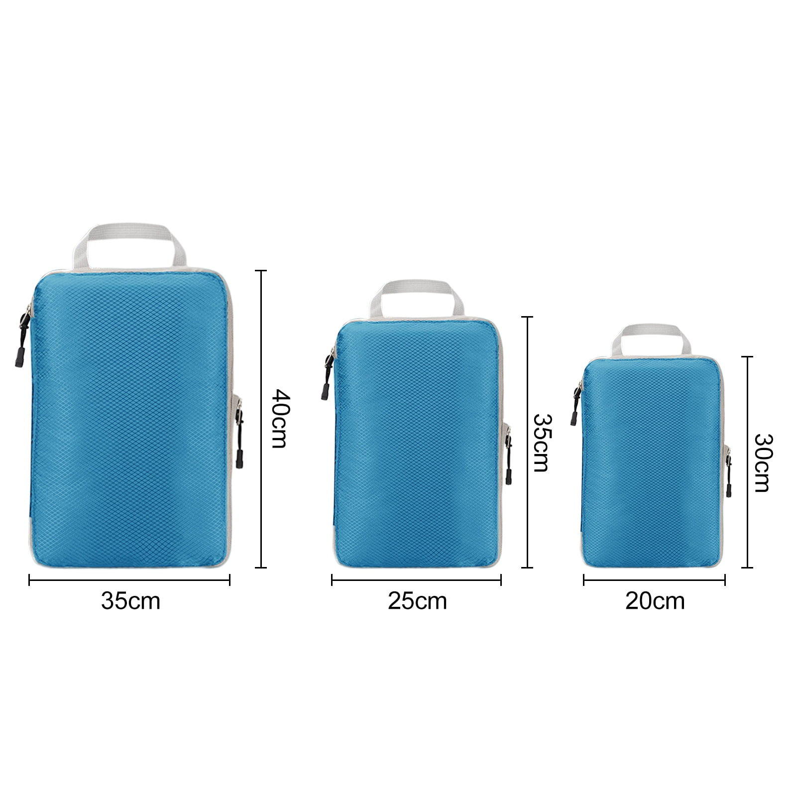 wirlsweal Travel Bag Organizer Travel Packing Cubes 3pcs Travel Bag