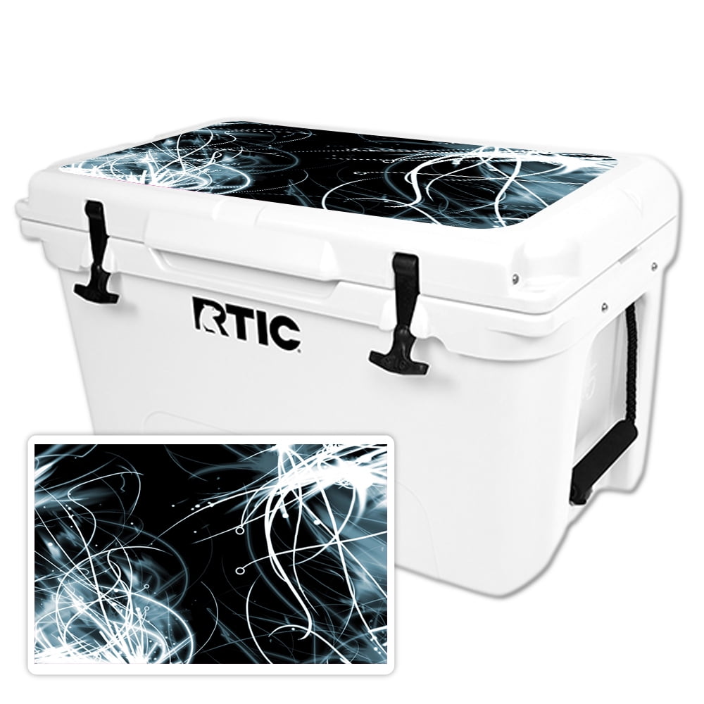 Skin Decal Wrap for RTIC 45 Cooler Lid Lit Up