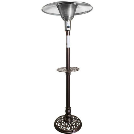 Hiland Bronze Cast Aluminum Natural Gas Patio Heater Walmart