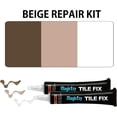 thumbnail image 4 of MagicEzy Tile Fix (Beige Kit) - Ceramic Tile Scratch Repair - Easy Touch Up Repairs for Scratched & Cracked Bathroom Floor Tiles - Super Strong, 4 of 5